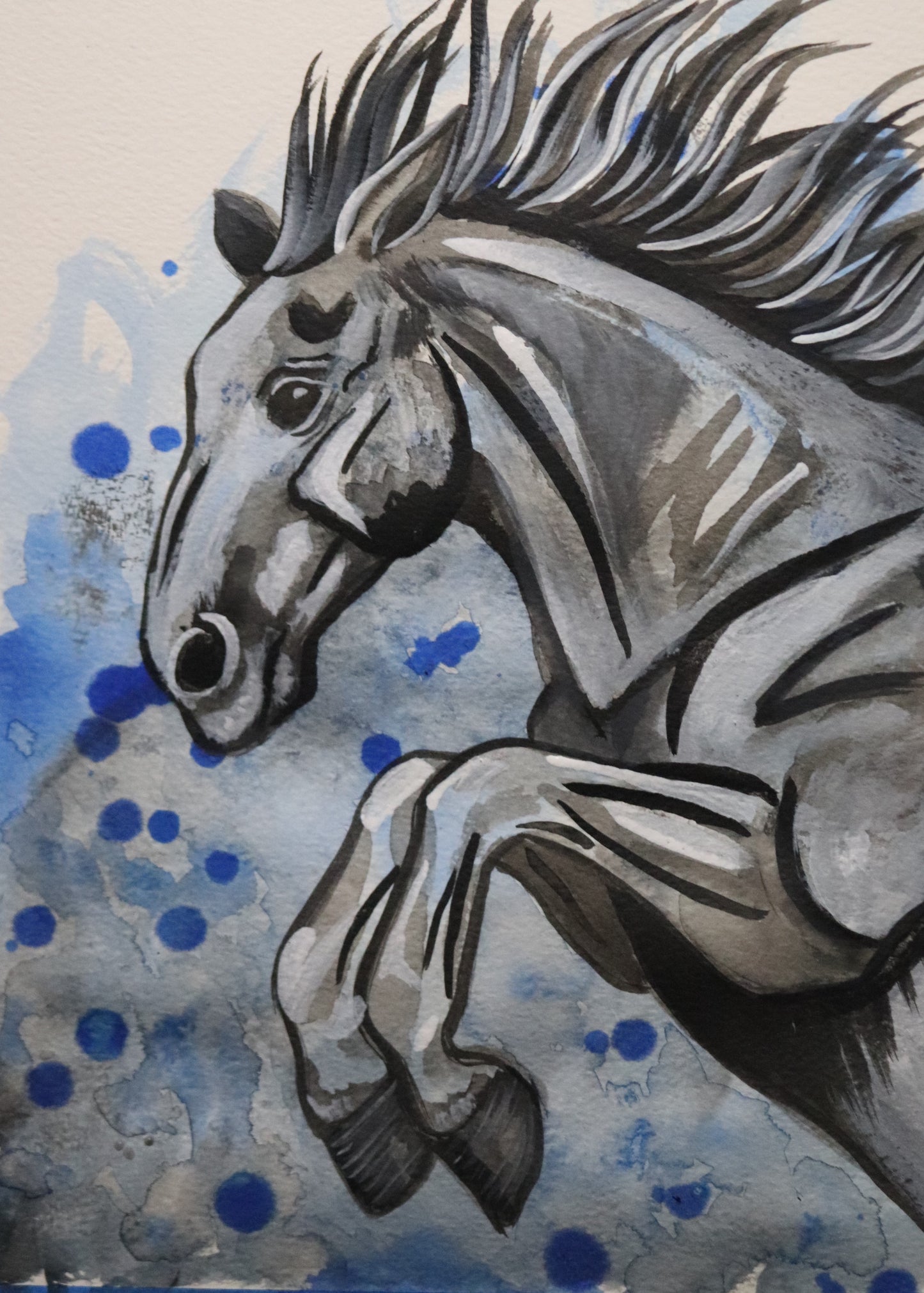 Original Painting - Out of the Blue