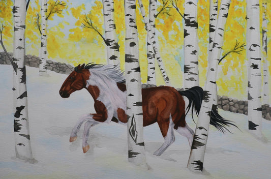 Original Painting - Snow Drift