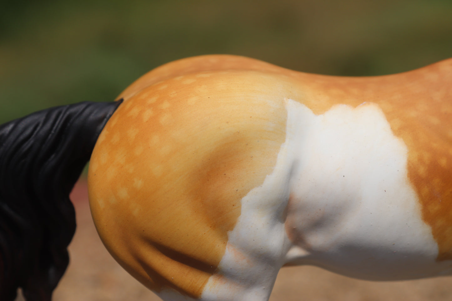 Custom painted Venti Scale Resin Bixby Buckskin Splash