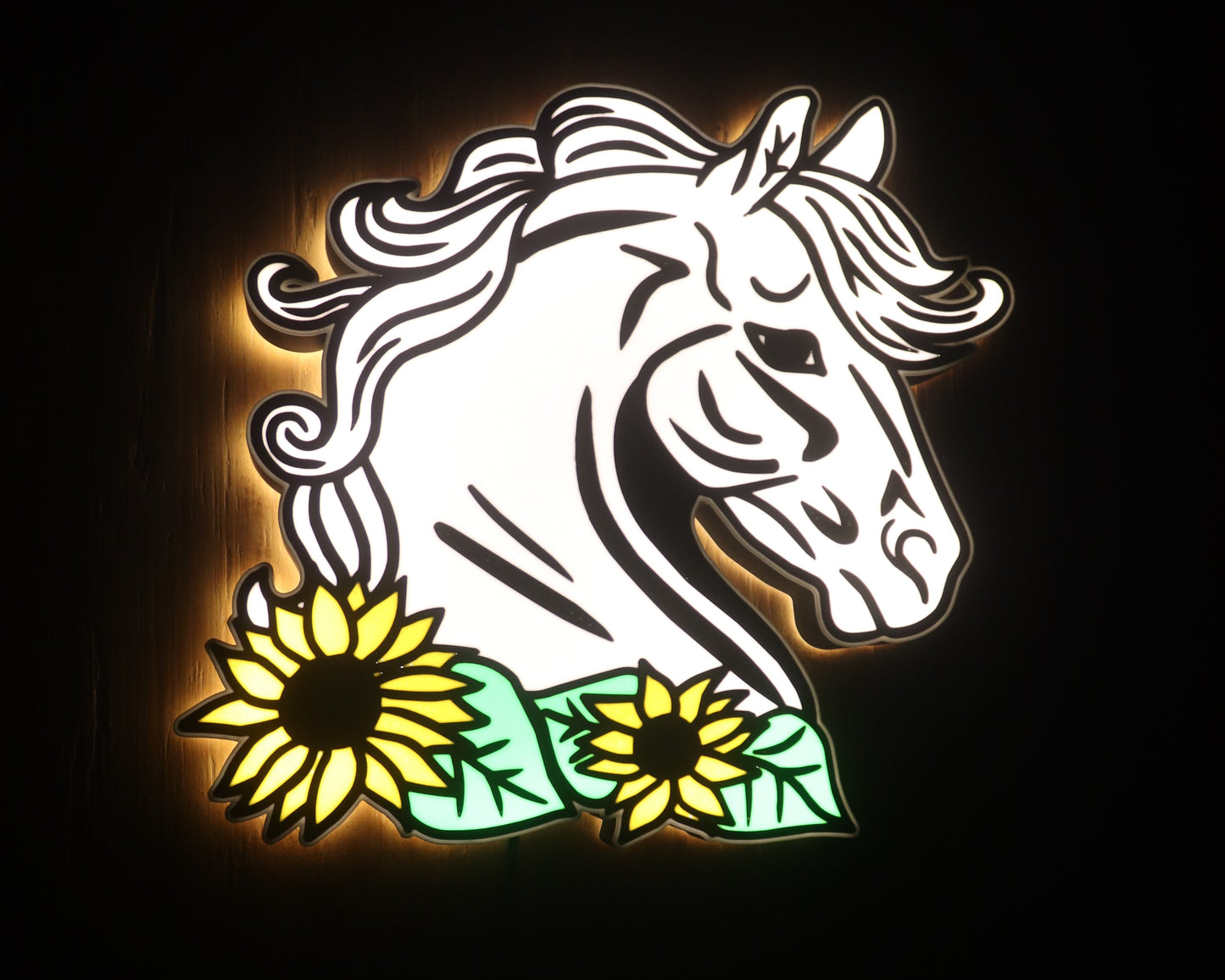 Horse Head Lamp