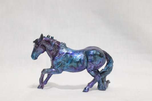 Cowboy Quick Draw Artist Resin