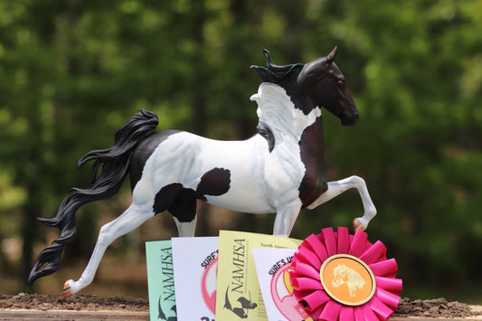 NAN Qualified Custom Breyer Saddlebred